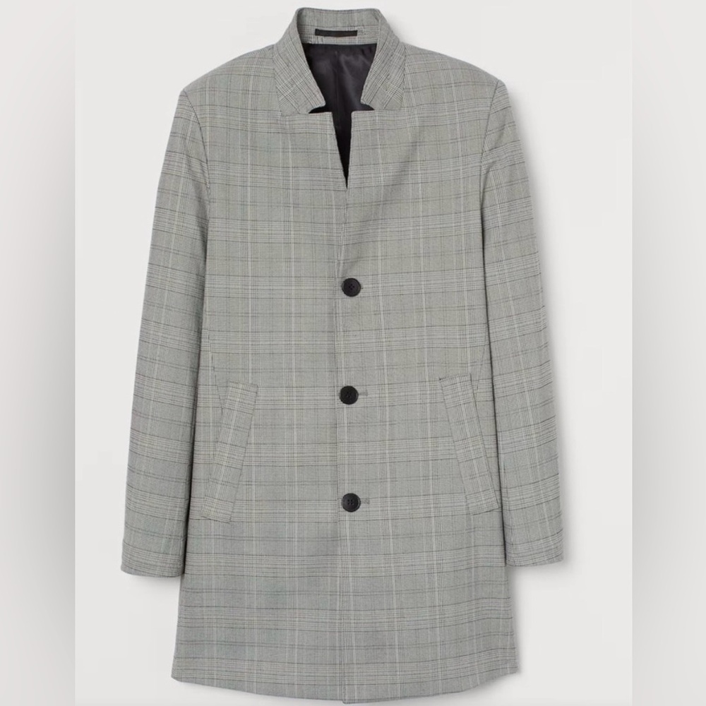 NEW Men’s H&M Patterned Coat NWT